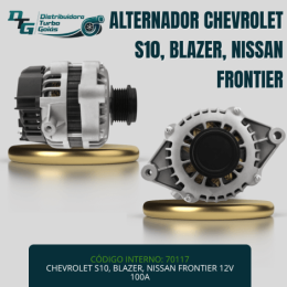 ALTERNADOR CHEVROLET S10, BLAZER, NISSAN FRONTIER