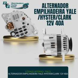 ALTERNADOR EMPILHADEIRA YALE /HYSTER/CLARK