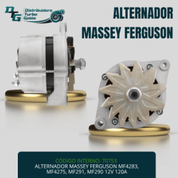 ALTERNADOR MASSEY FERGUSON MF4283, MF4275, MF291, MF290