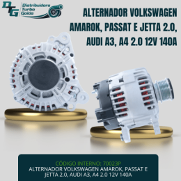 ALTERNADOR VOLKSWAGEN AMAROK, PASSAT E JETTA, AUDI 