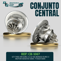 CONJUNTO ROTATIVO GT1749S HR EURO 3 2.5/ KIA BONGO EURO 3 MOTOR 4D56TDI