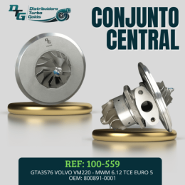 CONJUNTO ROTATIVO GTA3576 VOLVO VM220 - MWM 6.12 TCE EURO 5
