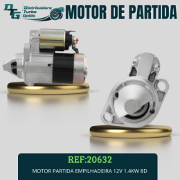 MOTOR PARTIDA EMPILHADEIRA  HYSTER / 