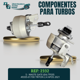 S - WASTE GATE (EA) TF035 49335-01700 TRITON 2.4 APOS 2021