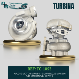  TURBINA APL240 MOTOR MWM 4.10 MWM D229 MAXION S4T MAXION S4