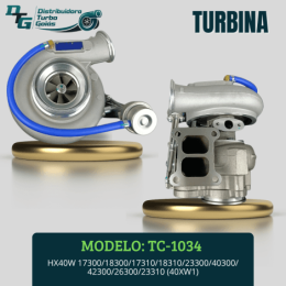 TURBINA HX40W 17300/18300/17310/ 18310/23300/40300/ 42300/26300/23310 (40XW1)