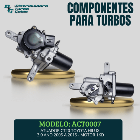 COMPONENTES PARA TURBO ACT0007
