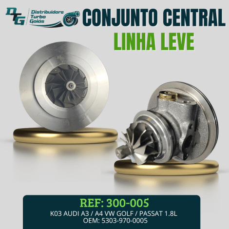 CONJUNTO ROTATIVO K03 AUDI A3 / A4 VW GOLF / PASSAT 1.8L 