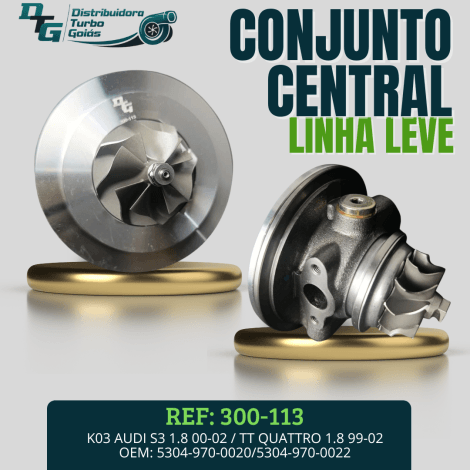 CONJUNTO ROTATIVO K03 AUDI S3 1.8 00-02 / TT QUATTRO 1.8 99-02