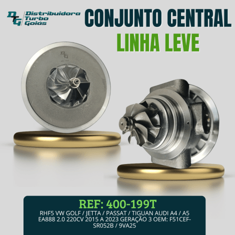CONJUNTO ROTATIVO RHF5 VW GOLF / JETTA / PASSAT / TIGUAN AUDI A4 / A5 EA888 2.0 220CV