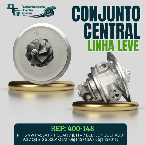 CONJUNTO ROTATIVO RHF5 VW PASSAT / TIGUAN / JETTA / BEETLE / GOLF AUDI A3 / Q3 2.0 200CV 