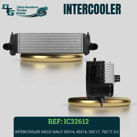 INTERCOOLER IVECO DAILY 35S14, 45S14, 55C17, 70C17 3.0