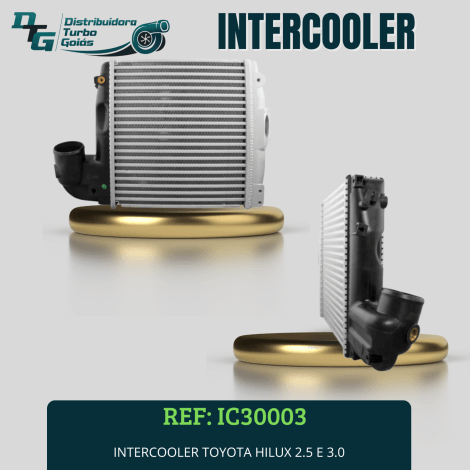 INTERCOOLER TOYOTA HILUX 2.5 E 3.0