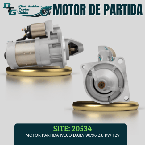 MOTOR PARTIDA IVECO DAILY 90/96 
