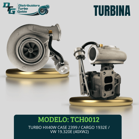 TURBINA HX40W CASE 2399 / CARGO 1932E / VW 19.320E (40XW2)
