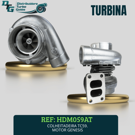 TURBO COLHEITADEIRA TC59 MOTOR GENESIS